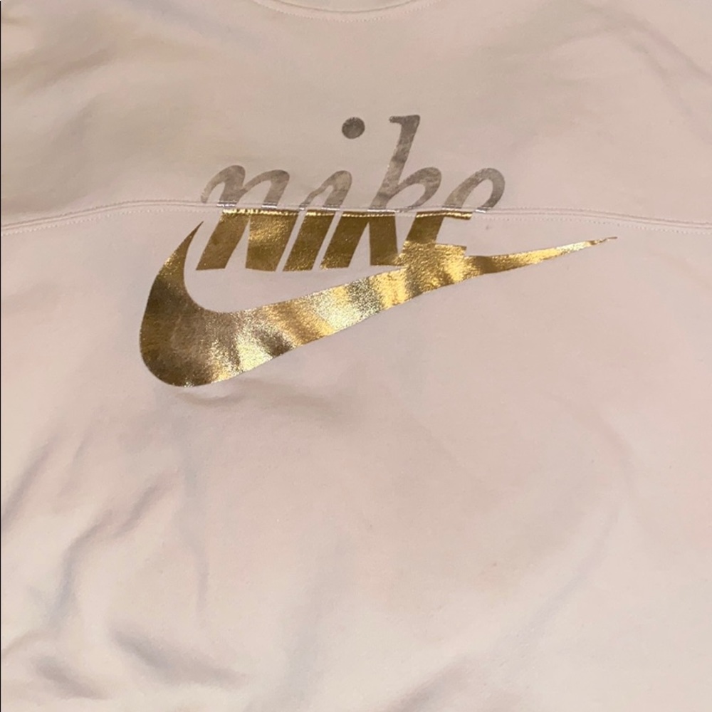 Nike cropped sweatshirt